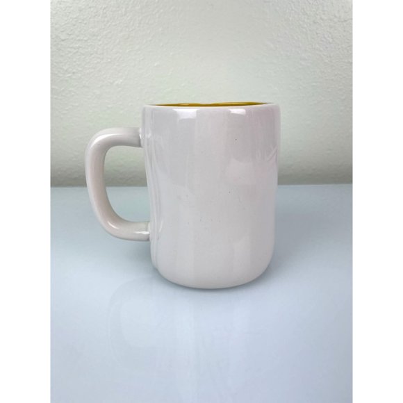 Rae Dunn Busy Bee Graphic Ceramic Coffee Mug, Yellow Center, Kitchen Dining Gift - Picture 5 of 9